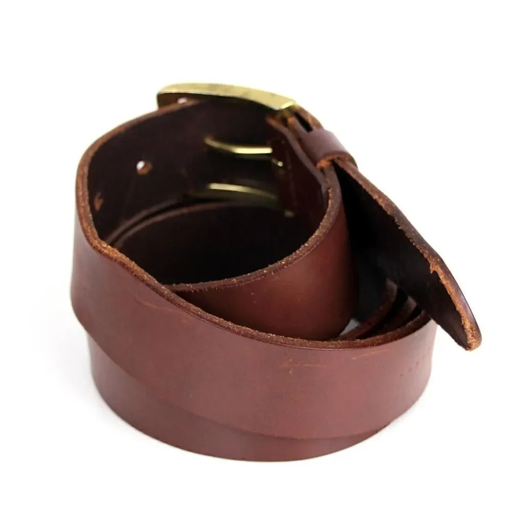 Mexico SADDLE BROWN GENUINE LEATHER 1 3/8